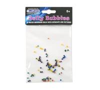 JINX LUMINOUS JELLYFISH Jelly Bubbles Accessory Pack Lamp- 48-Pack Translucent Expanding Bubbles with Line Patterns - Aquarium Ornaments & Ocean Mood Lamp Enhancer Kit