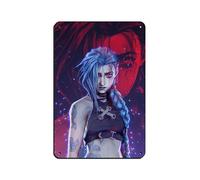 Jinx Poster Arcane Jinx Poster Tin Sign Vintage Metal Pub Club Cafe Bar Home Wall Art Decoration Poster Retro 8x12inch(20x30cm)