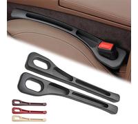 JINXIR 2PCS Car Seat Gap Filler for Mercedes E Class A207 Convertible 2013-2017, Seat Side Gap Filler Vehicle Mounted Gap Leak Proof Filling Strip Accessories,Black