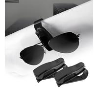 JINXIR 2Pcs Car Sunglasses Holder for Suzuki Swift V 2010-2017, Sun Visor Glasses Clip Reliable Eyewear Mount Practical Interior Storage Organizer