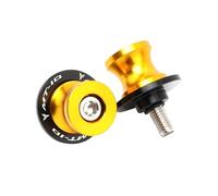 JINXIY Accessories Motorcycles MT10 MT-10 2016-2021 MT10 SP 2022 Compatible CNC Aluminum 6mm Swingarm Spool Sliders Stand Screw(Gold)