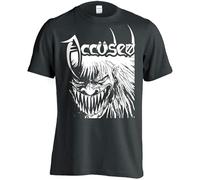 JINYIHOUSE Accused The Accüsed Martha (Grinning) T-Shirt Punk Men Black 3XL