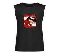 JINYIHOUSE Men's Kill 'Em All T-Shirt Tank Tops Sleeveless Black S