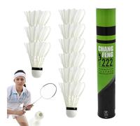 Jinyilwn Badminton Ball, Badminton Ball Shuttlecock - Feather Ball Shuttlecock Training Set | Indoor Outdoor Sports Fast Training Shuttlecocks for Adults, Teens and Kids