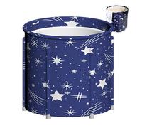jinyilwn Collapsible Bath - Portable Bathtub, Shower Soaking Bar Relax | Portable Folding Bathtub for Adults Family, Lightweight and Easy to Assemble Portable Bathtub for Solo Traveler Compact Folding