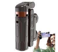 Jinyilwn Mini Portable Tripod, Pocket Tripod - Selfie Stick Tripod with Remote Control - Adjustable Selfie Stick Tripod, Wireless Shutter Portable Vlog Stick, Compact Phone Tripod for Travel