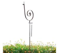 Jinyilwn Snail Shape Rain Meter - Decorative Metal Yard Stakes, Rustproof Iron Rain Meter | Outdoor Garden Decor for Balcony, Cute Snail Rain Meter, Rust-Proof Rain Meter for Garden Decoration