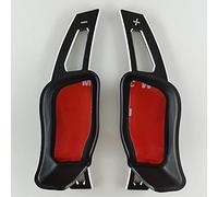 JINYISI Car Steering Wheel Paddles Extend Stickers Car Styling Paddle Shifter,Fit for Seat Ibiza 6J Cupra FR Bocanegra Cupster Concept, Black