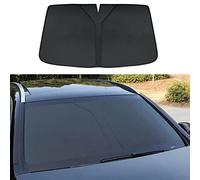 JINYISI Fit For Honda Civic 8th/9th /10th 2008-2021, windshield sun shade, Black car windshield sun shade, Decrease the temperature in the car