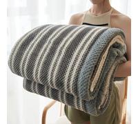 JINYOU Double-Layer Fluffy Fuzzy Fleece Throw Blanket, for All Seasons Soft, Cozy Durable for Bed, Couch Lounge, Perfect Home(H,230x250cm)