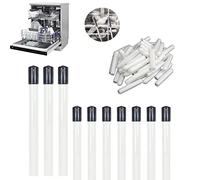 JinYu 20 Set Stemware Saver Stemware Holder Dishwasher Wine Glass Protector Dishwasher Attachment 28cm 24cm 21cm 17cm 11.5cm, Universal Dishwasher Rack Tine Repair End Cover Caps (21cm)