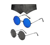 JinYu 3 Set GoS. Glasses Anime Satru Cosplay Eye Mask Cosplay Prop Accessory