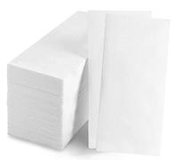 JINYUDOME Disposable Guest Towels, Linen Feel Hand Towels, Cloth-Like Paper Napkins, Soft, Durable, Absorbent Paper Hand Towel for Kitchen, Parties, Bathroom, Restaurant, Events, 100 Pack, White