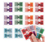 Jinzhenhong 500pcs Sign Here Post It Flags, 10 Sets, Index Tabs, Arrow Flags for Bookmarks (10)