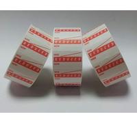 JIO CT7 26 x16 mm Price Gun Label- Printed 'Reduced was/Now White' Stickers Tags, Compatible with Avery, sato, Puma, Lynx, motex & Many More Price Gun Refill for Retail Shop and Tagging | 10-Rolls