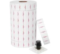 JIO Monarch 1136 Produced On/Use by White Price Gun, 14,000 Labels, Pack with 8 Rolls, Ink Roller