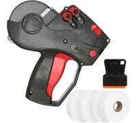 JIO Monarch 1136 Professional 2-Line Price Gun Starter Kit | Prints Price, Date, or SKU | Includes 7,000 White Labels & Inker