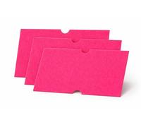 JIO Price Gun Labels CT1 21 x 12 mm - Fluorescent Pink - 10 Rolls