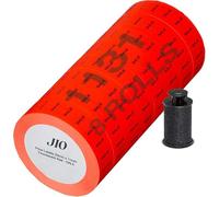 Jio The Monarch 1136 Price Gun - Fluorescent Red - 14,000 Labels - Pack with 8 Rolls - Ink Roller Included - Manufactured by