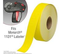 JIO Yellow Pricing Labels for Monarch 1131 Price Gun - 3 Sleeves, 24 Rolls, 60,000 Price Marking Labels Value Pack