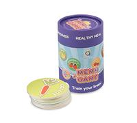 Jiobbo Memo Games Healthy Foods - 40 Piece Educational Memory Game for Kids 3+