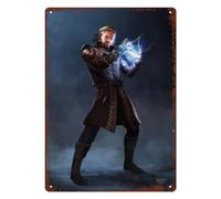 JIOBEATS Gale from Baldur's Gate 3 Poster Baldur's Gate III Dungeons Game And Dragons Metal Tin Sign 8" X 12" Vintage Retro Man Cave Wall Decor Art