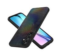 jioeuinly for Samsung Galaxy A17 Case Compatible for Samsung Galaxy A26 5G AI Phone Case Thin A266M A266U Cover TPU Soft Silicone + 3D Back Reflection Frosted Anti-Fingerprints Black