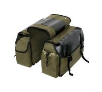 JIOEWS Bicycles Pannier Rack, 40L Large Bike Bag Bicycles Luggage Bike Bags Motor Luggage Pack(Green)