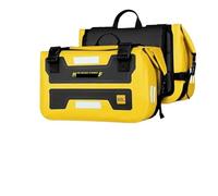 JIOEWS Motorcycle Tail Bags Helmet Durable Rear Moto Seat Bag High Capacity Riding Motocross Travel Package Luggage Rack Bag(Yellow)