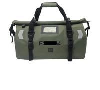 JIOEWS Motorcycle Tail Bags Helmet Durable Rear Moto Seat Bag Riding Luggage Rack Bag(Green-B)