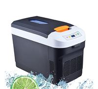 JIONET 22L Portable Car Fridge/Freezer, Car Cooler Box12/24V DC and 220 AC, -10℃ to 65 ℃ Quiet Bedroom Refrigerator for Fishing Road Trip Travel Picnic (Color : Black, Size : 22L)