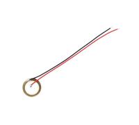 JIOYUNG eufeifeiegds 10/20PCS 15MM Piezo Ceramic Wafer Plate Buzzer Piezoelectric Element Sounder Sensor with Wire Copper(20PCS)