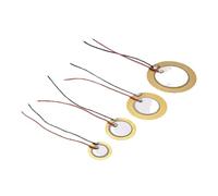 JIOYUNG eufeifeiegds 10pcs Piezoelectric Piezo Ceramic Wafer Plate Sounder Sensor Dia 12MM/15MM/18MM/20MM/27MM/35MM/50MM For Loudspeaker(20MM)