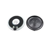 JIOYUNG eufeifeiegds 2Pcs 40MM 4/16/32/50Ohm 1W 2W Loud Speaker 4CM 40 * 5MM 4 16 50 Ohm 1 2 Watt Round Acoustic Loudspeaker For Audio Diy Electronic(40MM 4Ohm 2W)