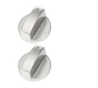 JIOYUNG eufeifeiegds 2pcs 6/8mm Stove Control Knobs Gas Hob Knob Metal Range Burner Switch Button Zinc Alloy Knobs Replacement for Cooktop Stove Oven(2pcs 8mm)