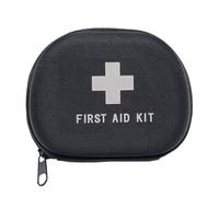 Jipemtra First Aid Hard Case Empty First Aid Hard Case First Aid EVA Medicine Red Medical Bag for Home Health Emergency Pets Dog First Responder Camping Outdoors (Small 12.8x10.2x4.5cm)