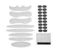 Jipemtra Helmet Padding Kit 27PCS Bicycle Replacement Universal EVA Foam Pads Set Cushions for Bike Cycling Motorcycle Helmet (Grey)
