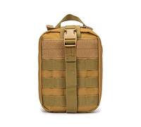 Jipemtra Tactical First Aid Bag - MOLLE EMT IFAK Pouch for Trauma First Aid & Medical Response - Compact Military Tactical Bag for Outdoor Hiking & Camping