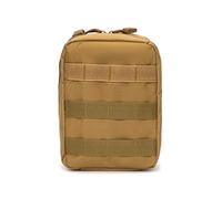 Jipemtra Tactical First Aid Bag MOLLE EMT IFAK Pouch Trauma First Aid Responder Medical Utility Bags Emergency Compact Small for Outdoors Trekking Hunting