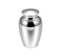 Jipersuo 1 Small Keepsake for Human Aluminium Alloy Of Life Memorial Ash Holder With Secure Screw Lid for Family Loved Cat 09