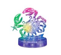 Jipersuo 12 Puzzle Constellation Crystal Light -saw Twelve Astrolog Clear 3D Education 32