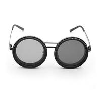 Jipersuo 2025 NEW 1 To 9 Gears Adjustable Tint Polarized Round Sunglasses With ND9 Beach Sunglasses For Man Fashion Eyewear With Lens ShatterProof Sun Protection Riding Equipment EveryDay Dressup