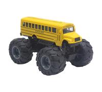 Jipersuo 6 Pack 5. 5inch School Bus with Pull Back, Die- Metal Toy Play Vehicles with Yellow for Kids Boys Girls Toddlers 12