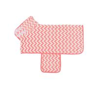 Jipersuo Bathrobe and Drying Towel Super Absorbent Microfiber Drying Robe Soft Coral Fleece Puppy Bath Coat with Adjustable Fastener Easy to Put On Towel 02