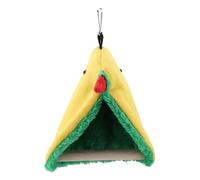 Jipersuo Bird Bed Cozy Parrot Triangle Ham Mock Cage Hanging Plu Sh Tent Toys for Happy and Comfortable Bird Rest 22