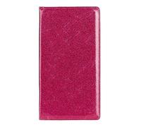 Jipersuo Car Registration and Insurance Holder Glitter Girly Accessories Interior for Women Wallet with Closure Documents Cards Driver License Purple Gold 40