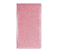 Jipersuo Car Registration and Insurance Holder Glitter Girly Accessories Interior for Women Wallet with Closure Documents Cards Driver License Purple Gold 40