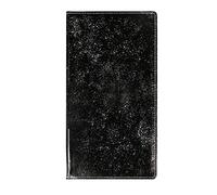 Jipersuo Car Registration and Insurance Holder Glitter Girly Accessories Interior for Women Wallet with Closure Documents Cards Driver License Purple Gold 40