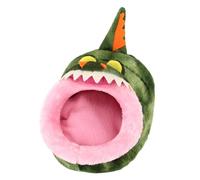 Jipersuo Cat Beds for Indoor Cats Winter Pet Small Pet Warm Supplies Cute Cartoon Animal Modeling Honeybug Flying Dutch Pig Hamster Rabbit