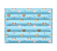 Jipersuo Cat Cooling Mat Pad Washable and Cat Pad Sleeping and Raising Indoor Outdoor Beach Cold Ice